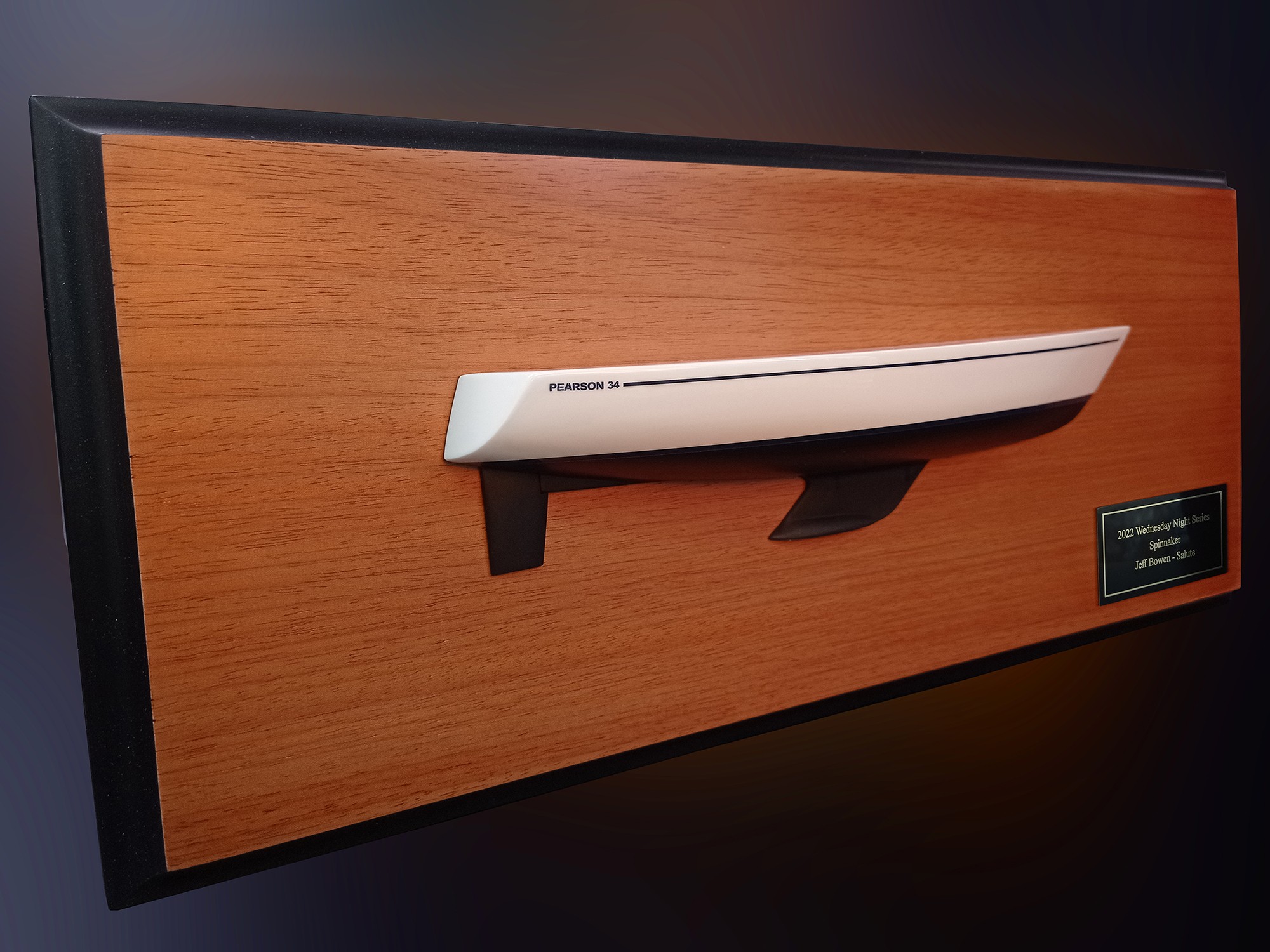 Custom Half Models - Pearson Vanguard - Pearson 34 flushdeck custom half hull - Abordage