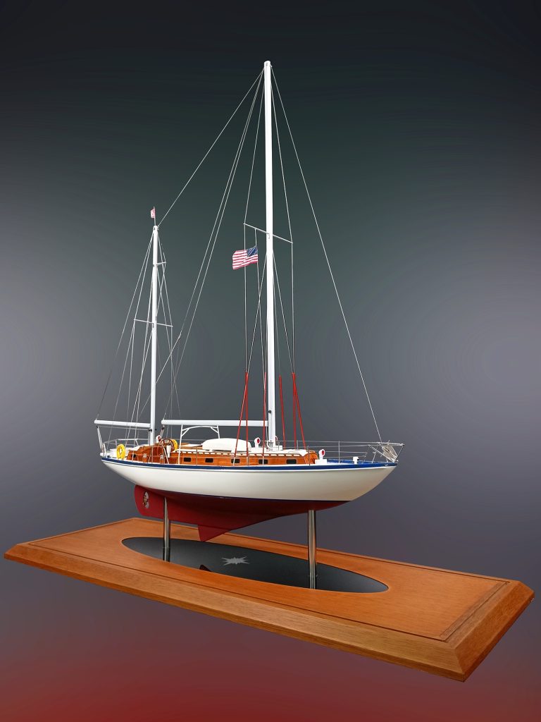 Home - Sparkman & Stephens - Sparkman and Stephens S&S 46' custom model replica - Abordage