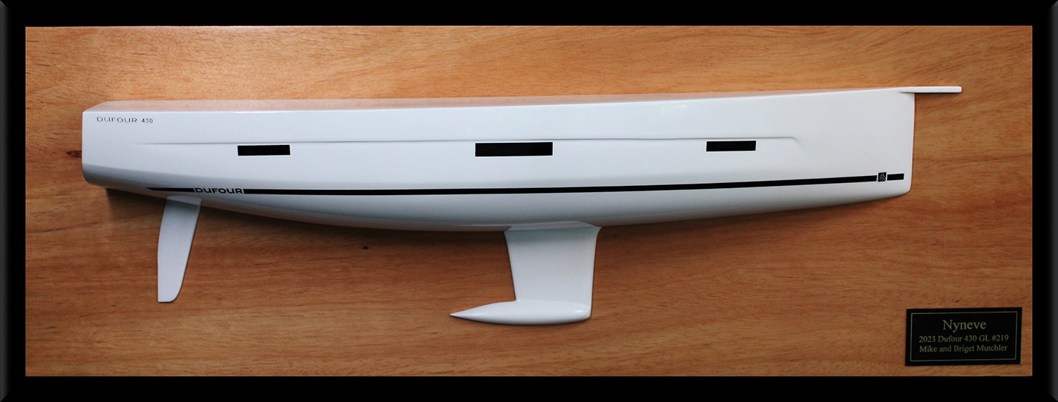 Dufour 430 custom half hull