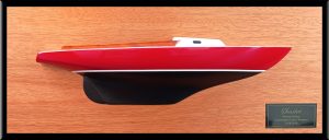 Pearson Ensign 22.5 custom half model with cabin and cockpit only