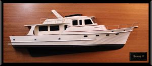 Fleming F55 custom half model with deck details