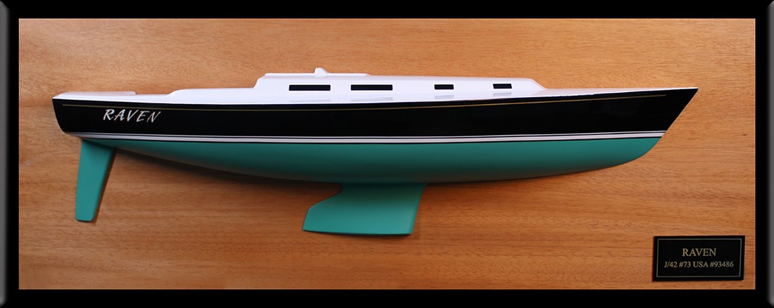 J42 custom half hull with cabin and cockpit only