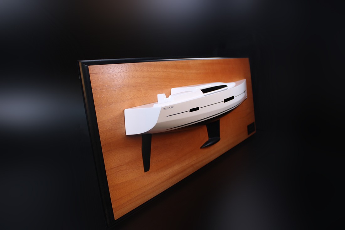Dufour 500GL Grand Large custom half model