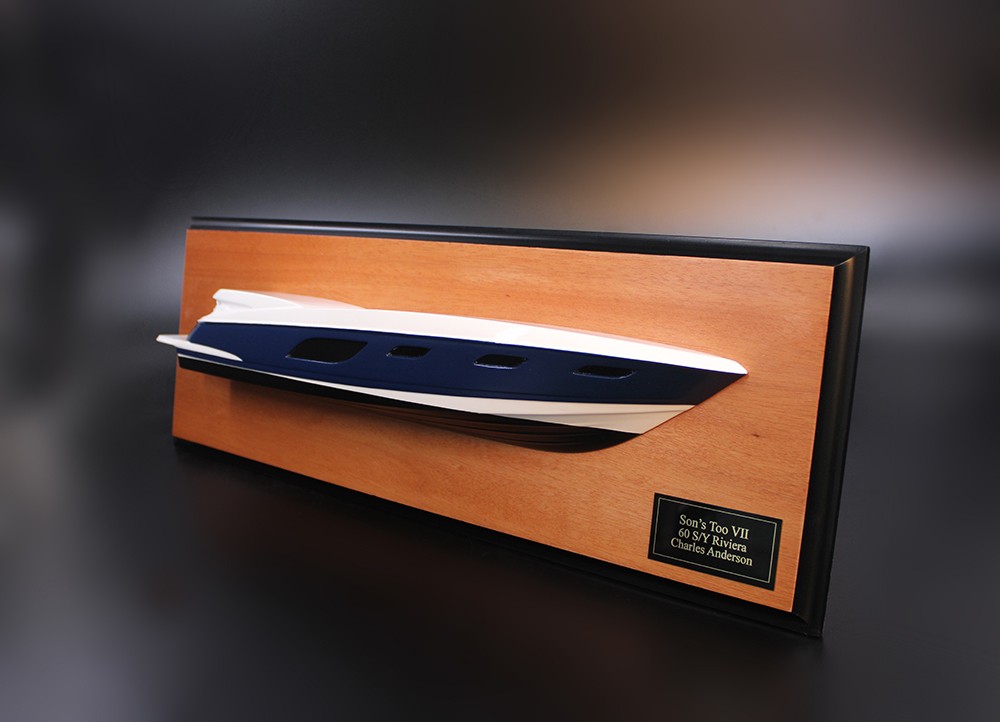 Riviera 60 SY custom half model