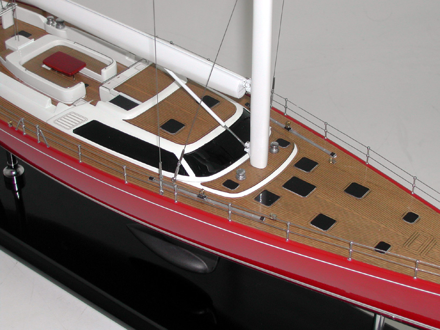 Custom Models - Nautor Swan - Nautor Swan 100 "Red Sky" - Abordage
