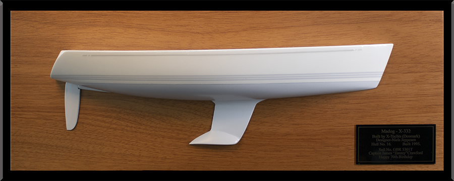 X-Yachts X332 custom half hull