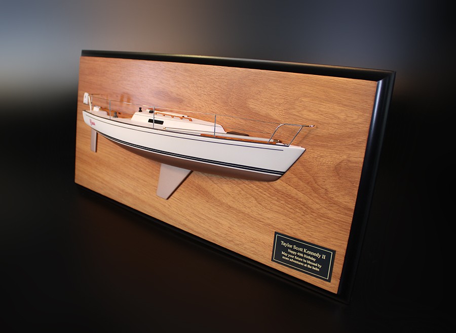 J/29 custom half hull replica