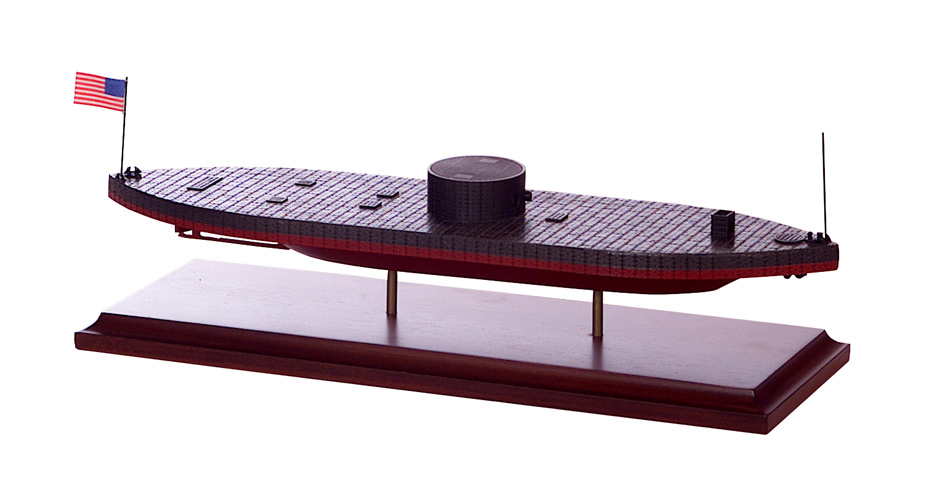 Historic Ships - - USS Monitor 1862 - Abordage