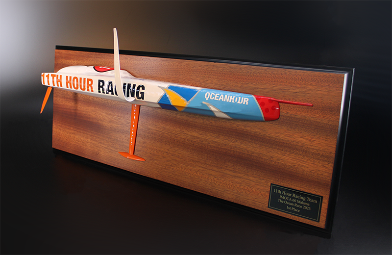 Imoca 60 MĀLAMA custom half model