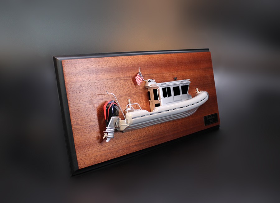 Safe Boat Defender 25 custom half model