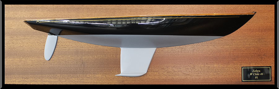 W 46 Racing Yacht custom half hull