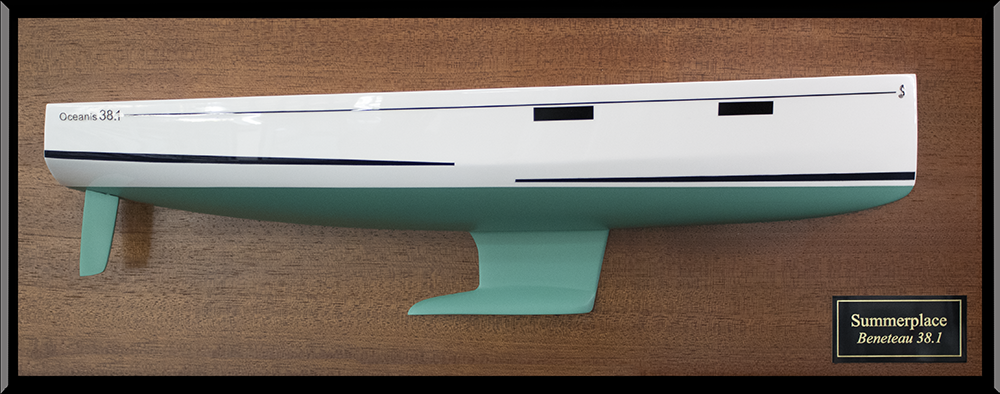 Beneteau 38.1 flush deck half hull