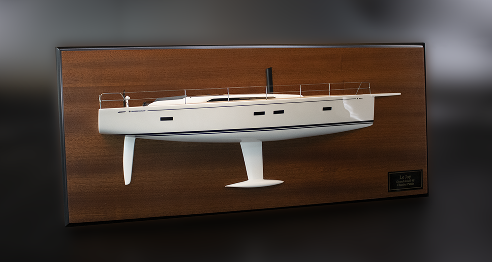 Grand Soleil 48 Custom half model with deck details