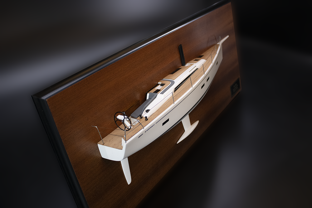 Grand Soleil 48 Custom half model with deck details