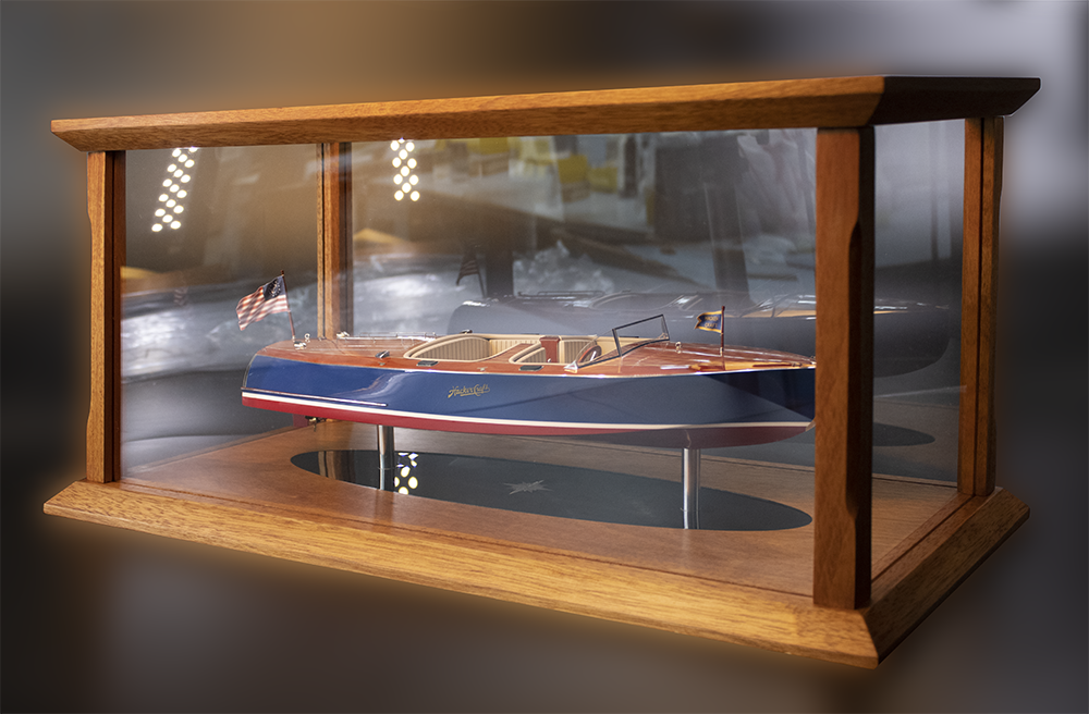 Hacker Craft HC Special Runabout 22 "SERENITY NOW!" model of 18”LOA-CM + DC