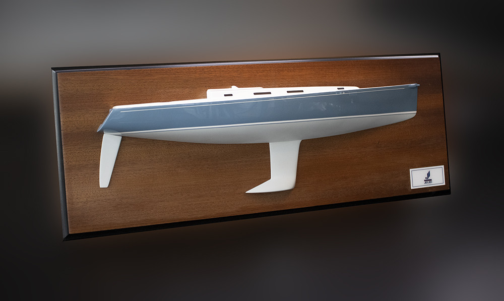 J145 J-145 JBoats custom half model