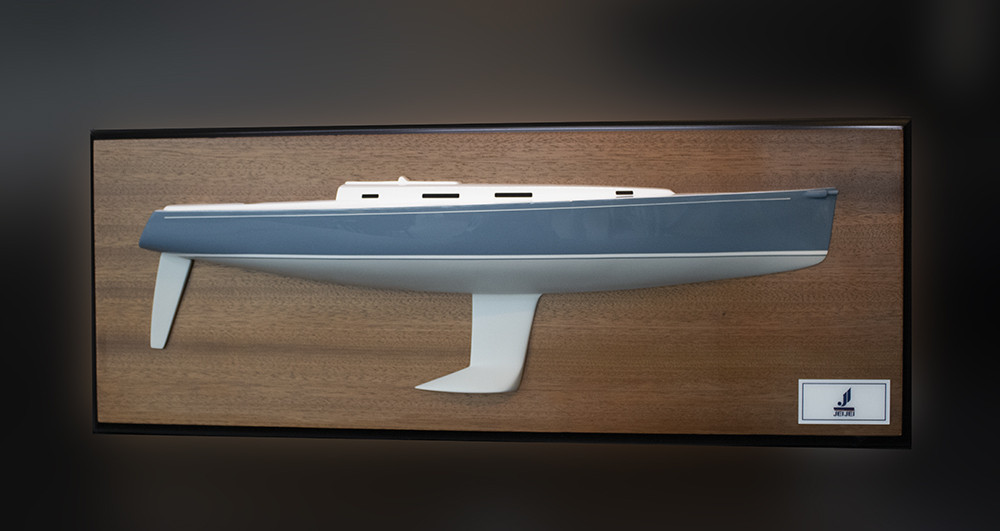 J145 J-145 JBoats custom half model