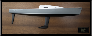 J Boats J125 custom half model with cabin and cockpit only