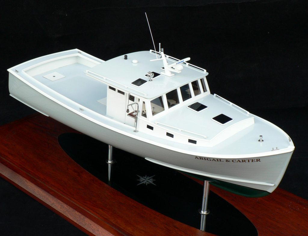 Custom Models - - New England 42 Lobster Boat "Abigail & Carter" - Abordage