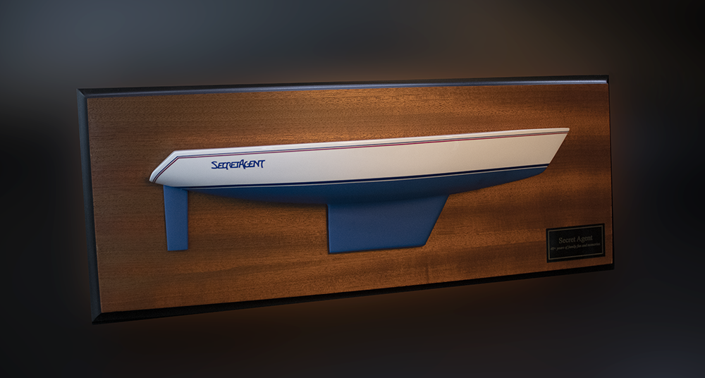 Morgan 36 flush deck half hull