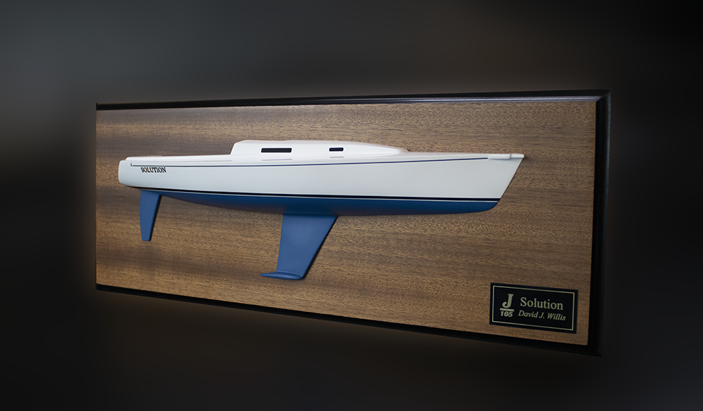 J 105 J-105 half hull with cabin and cockpit only