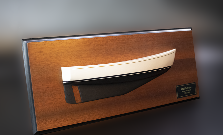 Island Packet 27 half hull