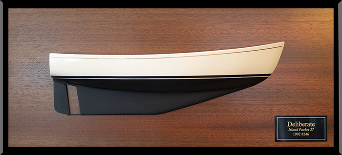 Island Packet 27 half hull