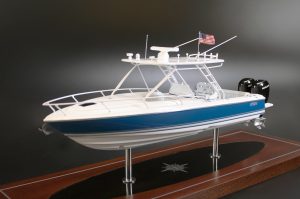 Intrepid 323 Cuddy desk model