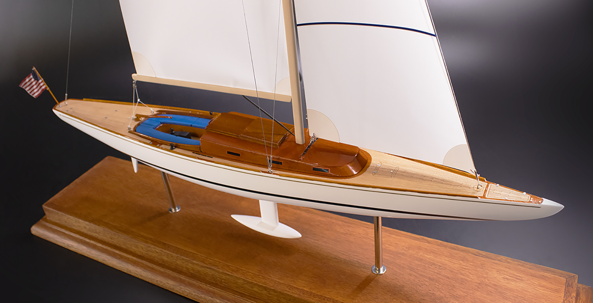 WaterWitch 48 Custom Yacht model - scale 1-24 or 24 inc. LOA-CM