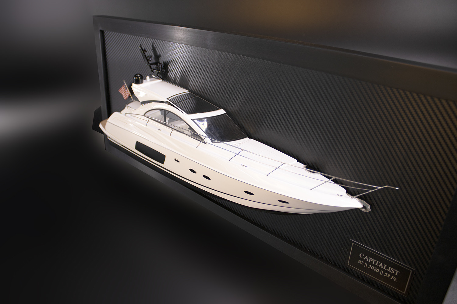 Sunseeker Portofino 48 custom model with deck details