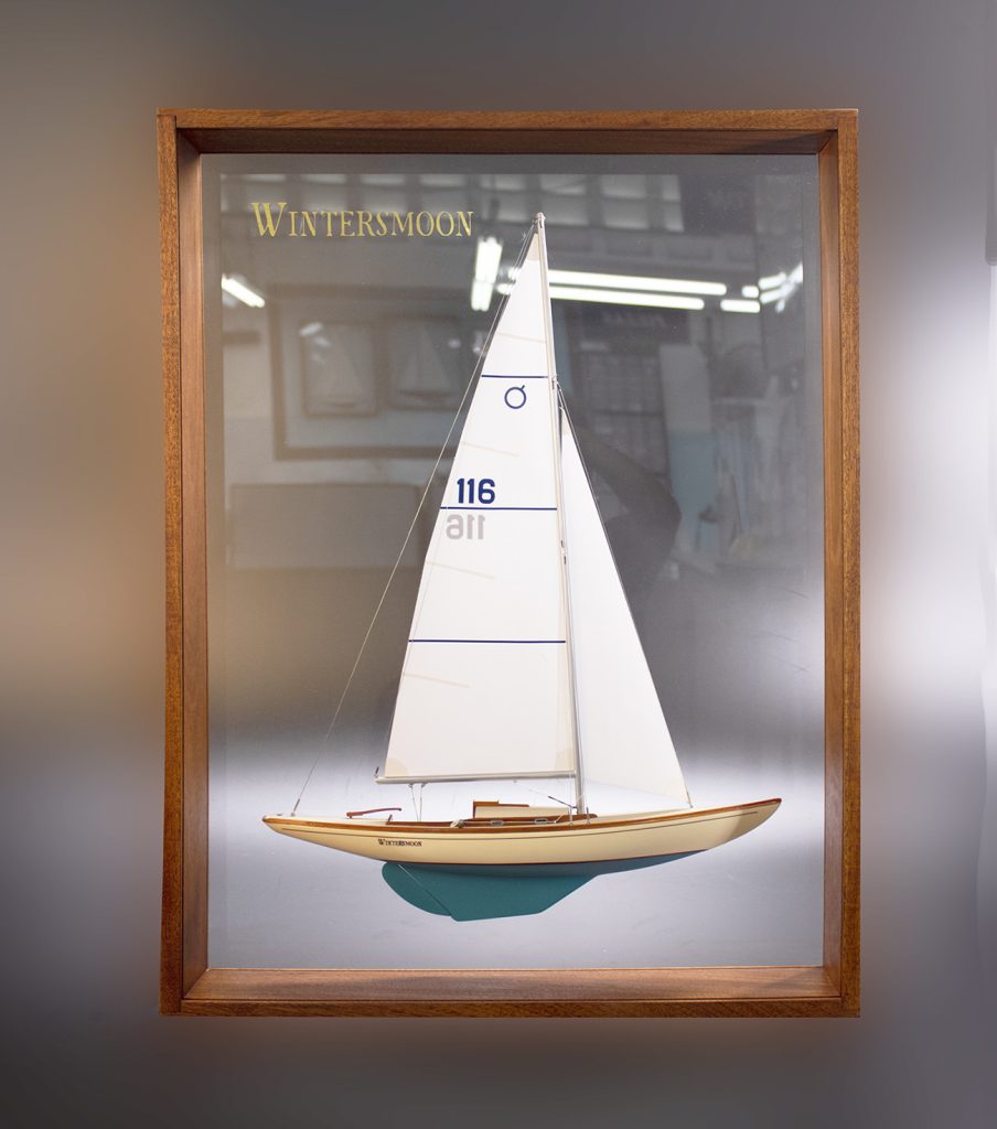 Knarr framed half model