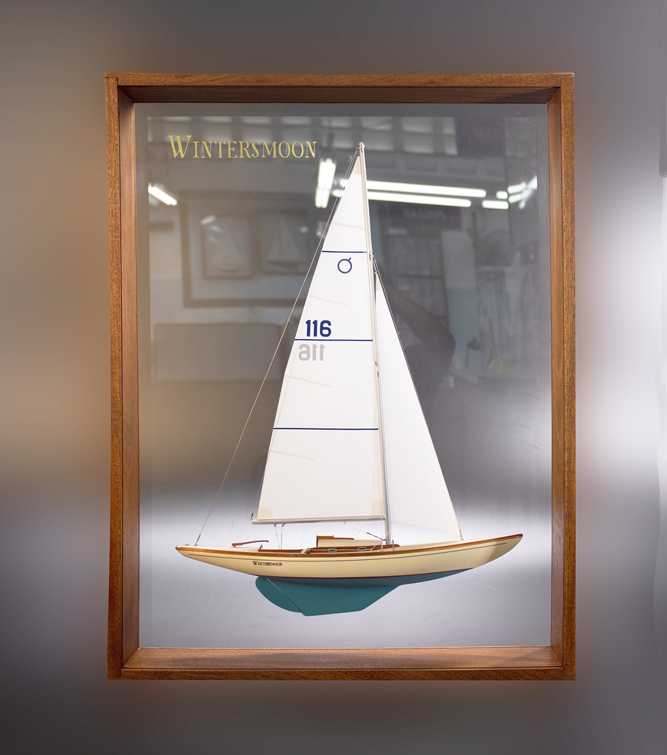 Knarr framed half model