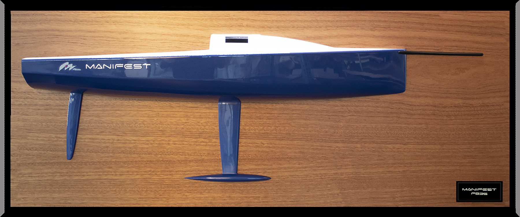 FB35 ( Fred Barrett 35 Racing Yacht ) custom half model