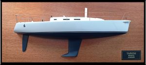 J109 J/Boats custom half model with deck details