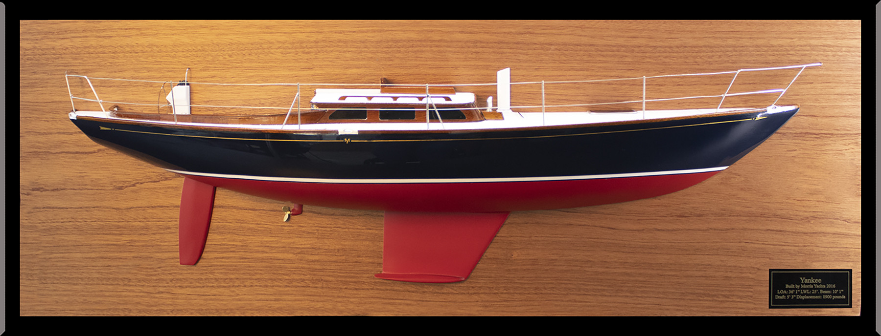 Morris Yacht 36 outstanding large half model