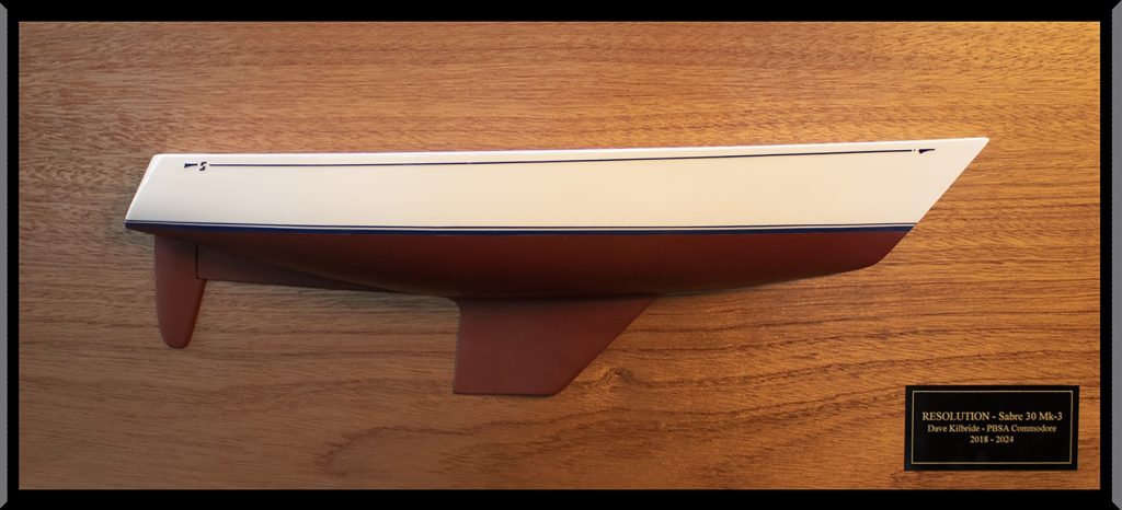 Sabre 30-3 half hull