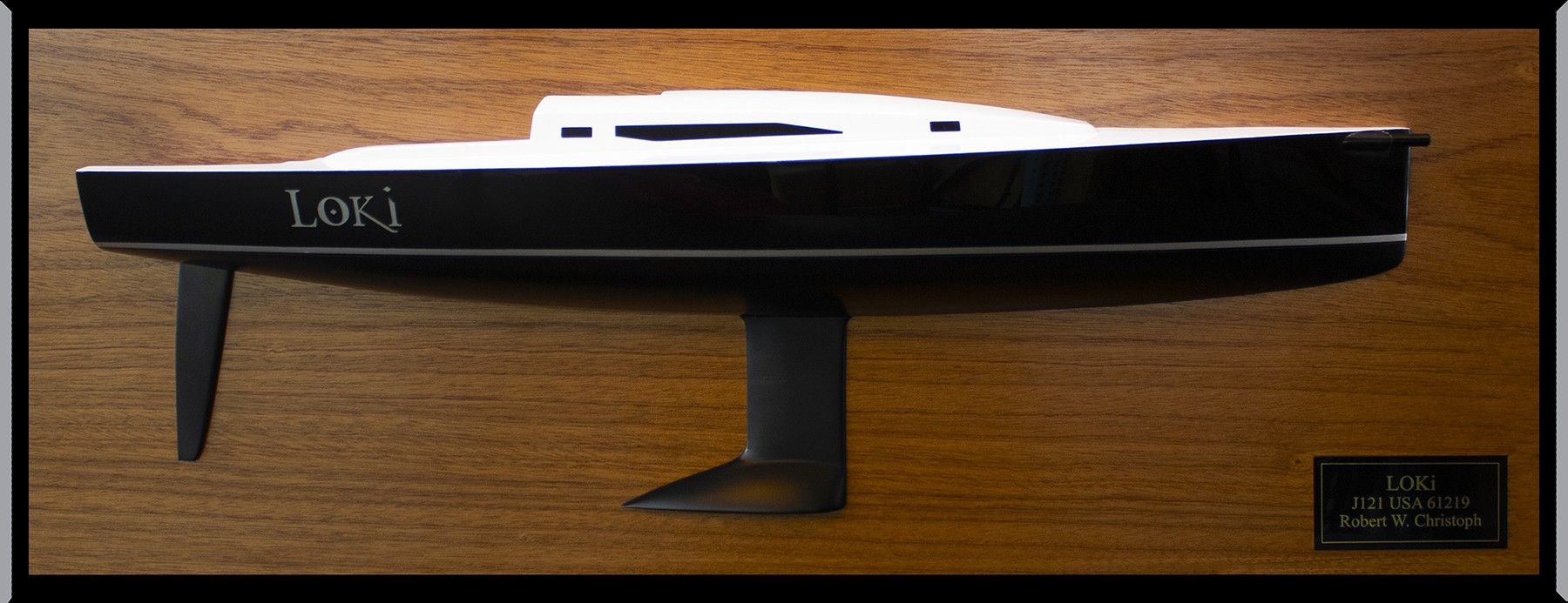 J-121 tremendous custom half hull