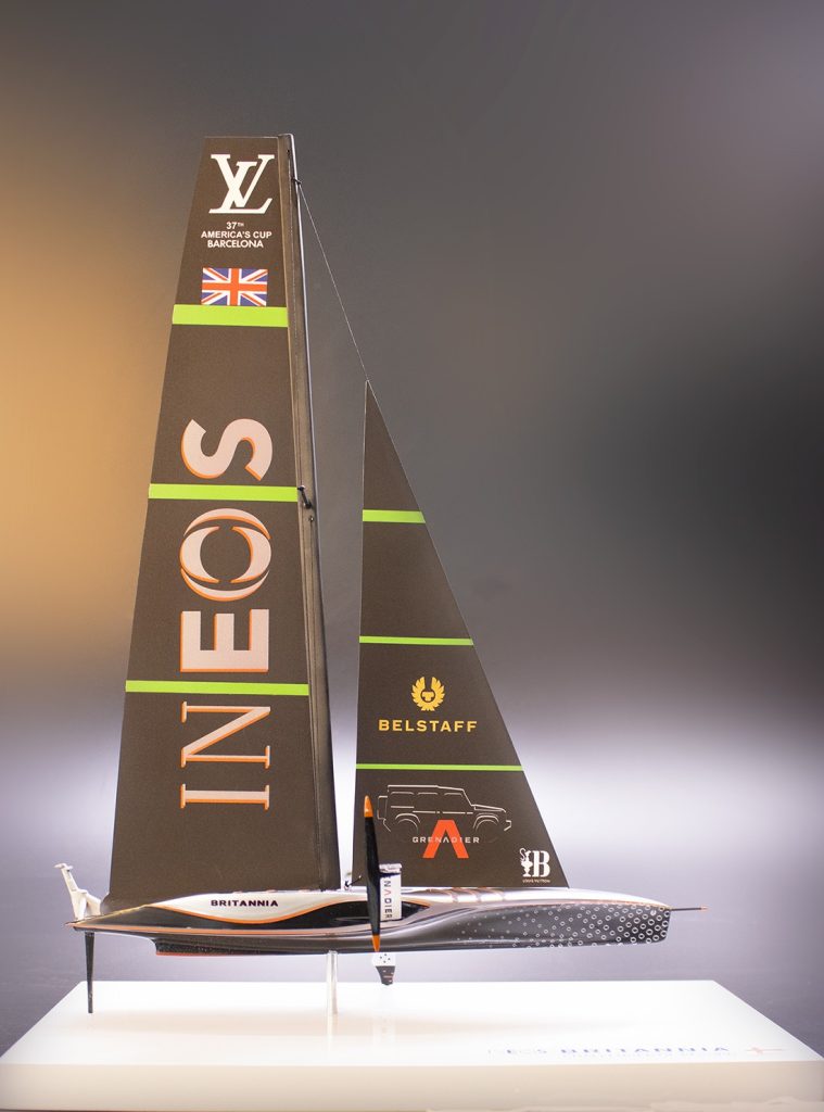 AC 75 INEOS TEAM UK 2024 desk model MN-A-202