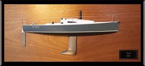 J-88 exquisite custom half model with deck details