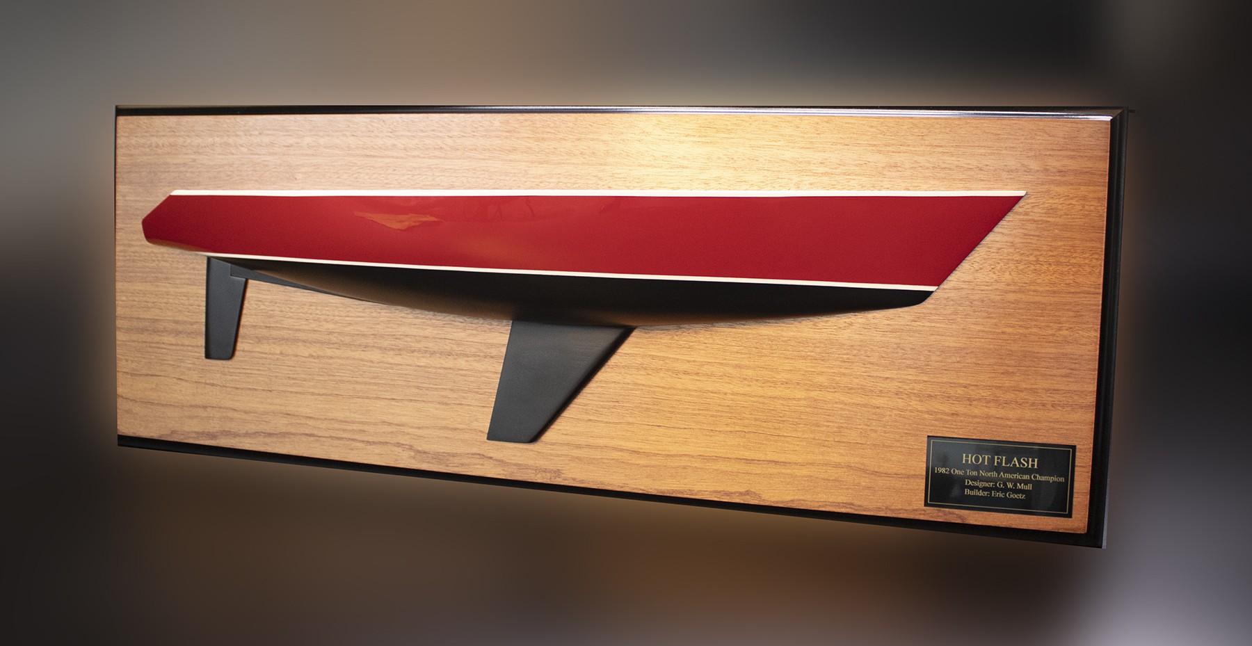 One ton sloop 37,46' custom half hull